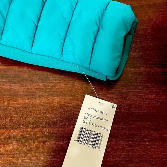Bernardo quilted lightweight puffer jacket size L - Picture 9 of 9